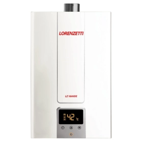 Aquecedor de Água a Gás Lorenzetti LZ 1600DE GLP 15 Litros Bivolt