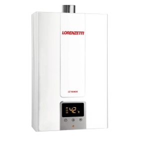 Aquecedor de Água a Gás Lorenzetti LZ 1600DE GLP 15 Litros Bivolt