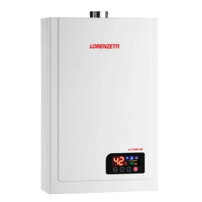 Aquecedor de Água a Gás Lorenzetti LZ 2300DE GLP 23,5 Litros Bivolt