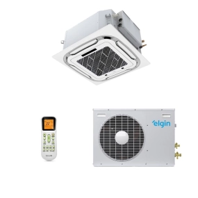 Ar-Condicionado Split Cassete 4 Vias Plus II Elgin 18.000 BTUs Só Frio 220V Monofásico