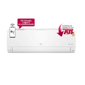 Ar-Condicionado Split HW Inverter LG Dual Voice 15.000 BTUs Frio 220V
