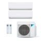 Ar-Condicionado Multi Split Inverter Daikin 34.000 BTUs (1x Evap HW 9.000 + 1x Evap HW 24.000) Quente/Frio 220V