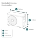 Ar-Condicionado Multi Split Inverter Daikin 34.000 BTUs (2x Evap Cassete 1 Via 18.000) Quente/Frio 220V
