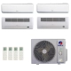 Ar-Condicionado Multi Split Inverter R-32 Gree 36.000 (2x Evap HW 9.000 + 2x Evap Cassete 1 Via 18.000) Quente/Frio 220V