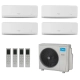 Ar-Condicionado Multi Split Inverter Springer Midea 36.000 BTUs (3x Evap HW 9.000 + 1x Evap HW 12.000) Quente/Frio 220V